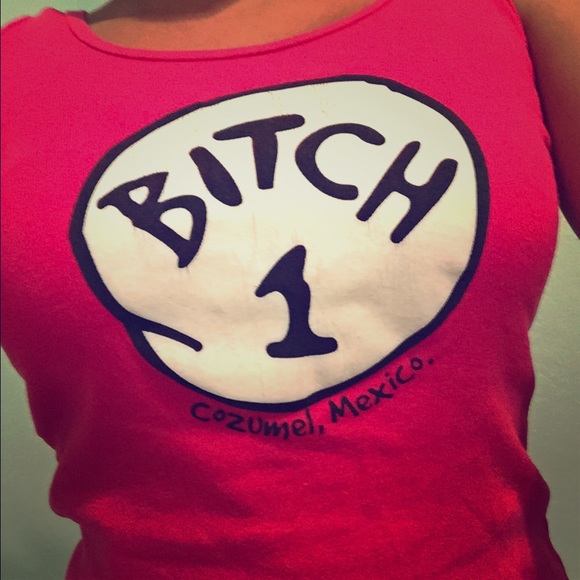 Funny tank top
