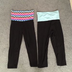 VS PINK Yoga crop leggings