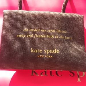 Kate spade dust bag and shopping bag!
