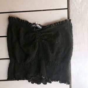 Brandy Melville black crop top