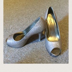 Gold heels