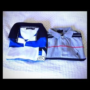 Nautica men's polo shirt bundle!