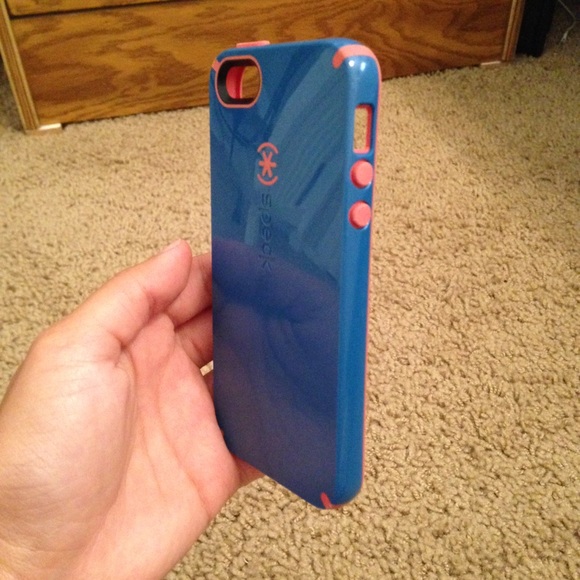 Iphone5/5s blue and pink speck case