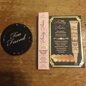 🚫 SOLD 🚫Two Faced chocolate bronzer and bb