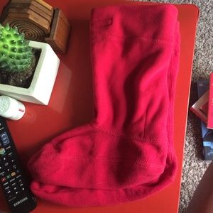 Hunter fleece boot liner socks U.S. size 5-7