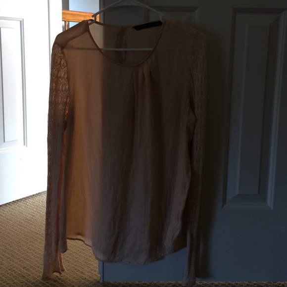 Peach Vintage Style Top