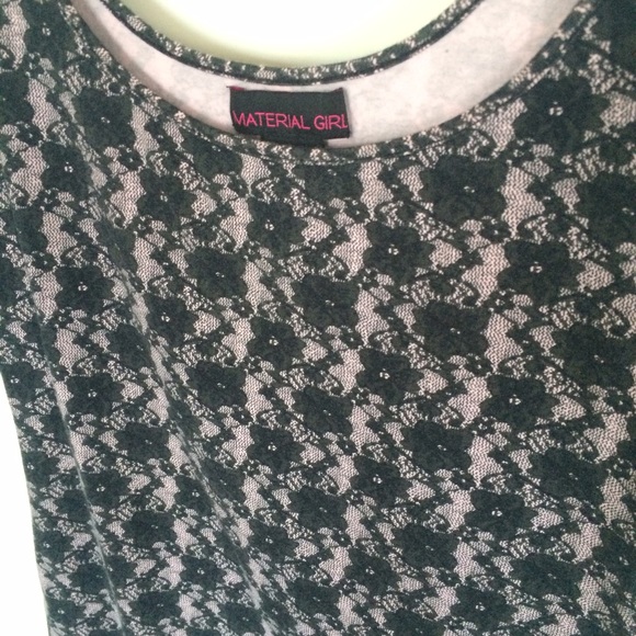 ❌SOLD❌ Material Girl Lace Patterned Bodycon Dress