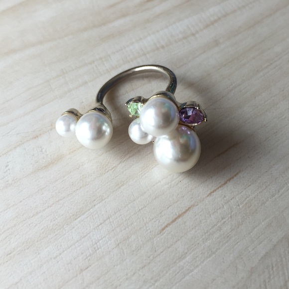 Pearl cuff ring - Picture 4 of 4
