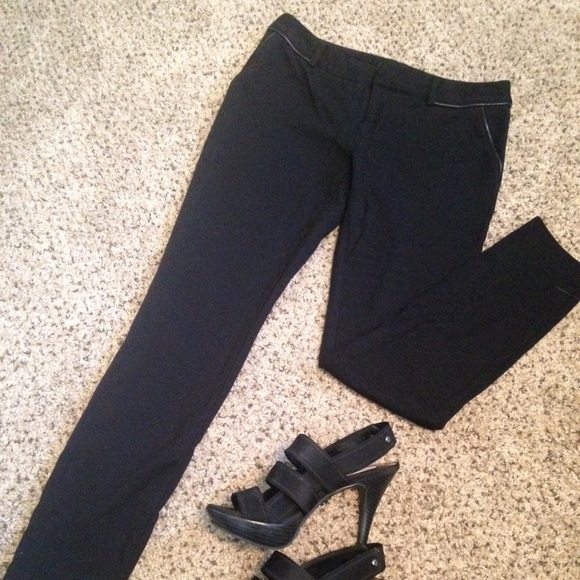 Black Skinny Dress Pants