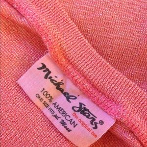 Michael Stars Cap Sleeve Tee One size  Shimmery!!