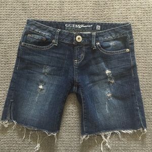 Guess Denim cutoff shorts