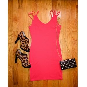 Nordstrom Red bodycon dress