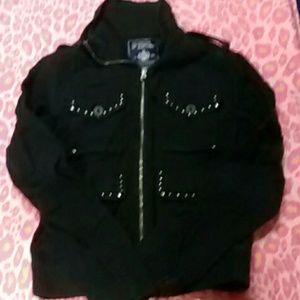 On hold Victoria's Secret Pink Black Studdedjacket