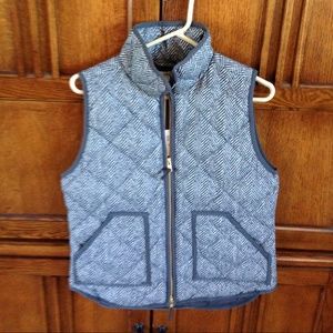 J.Crew Herringbone Vest NWT Med