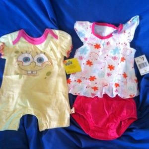 Infant girls 0/3 months new