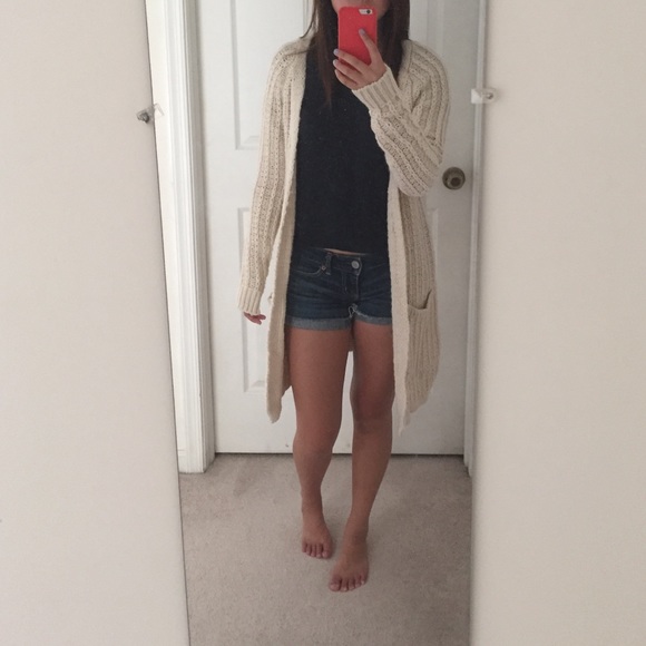 brandy Melville sweater drape cardigan - Picture 4 of 4