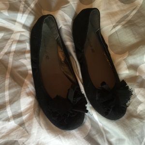Black flats