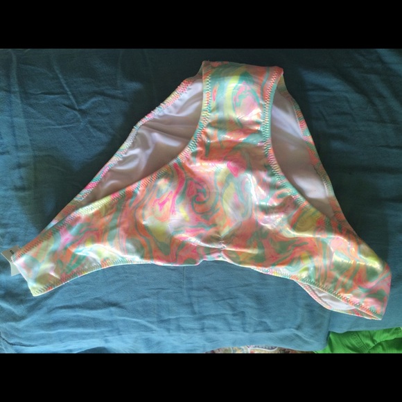 Cheeky Pink foil bottoms - large