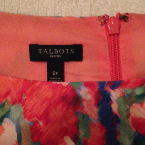 Talbots 2015 Floral Dress - Picture 4 of 4