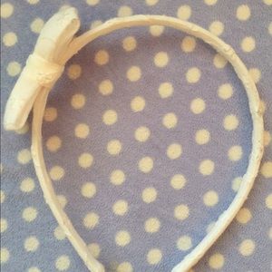 White Bow Headband