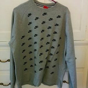 Men's Nike logo sweater