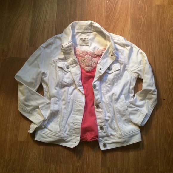 White Jean Jacket