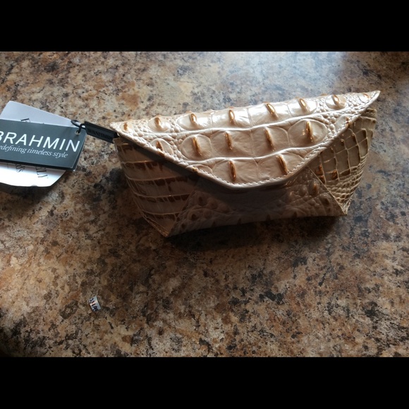 Large Brahmin eyeglass case. SOLD LOCALLY