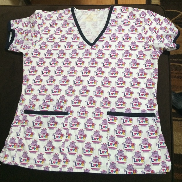 Scrub top