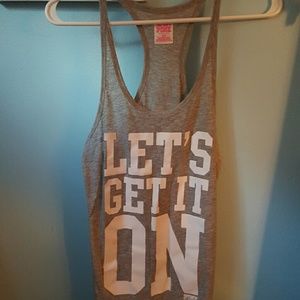 Gray tank top