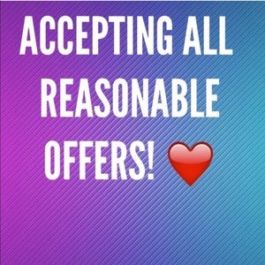 ACCEPTING ALL REASONABLE OFFERS!!!