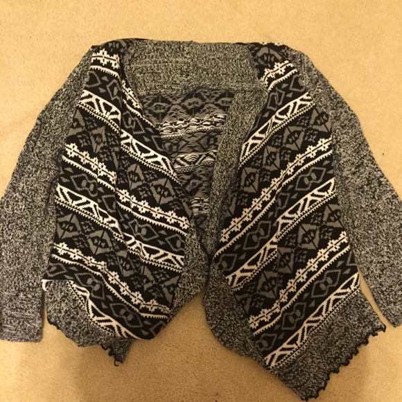 Style & Co Tribal Cardigan