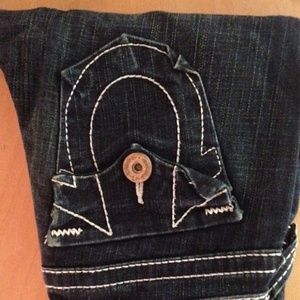 True Religion straight leg jeans size 26