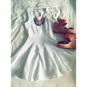 Divided White dress NWT