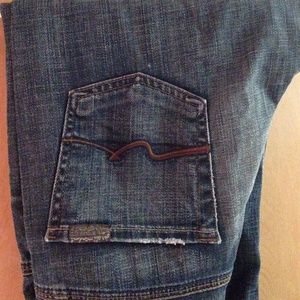 Seven wide leg size 25 jeans