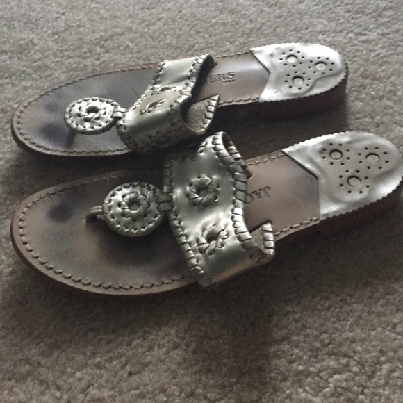 Silver Jack Rogers barely worn