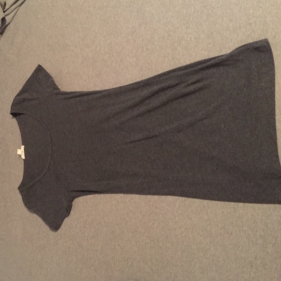Charcoal tight dress