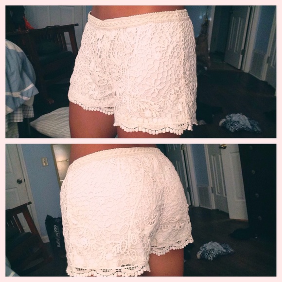 Lace shorts