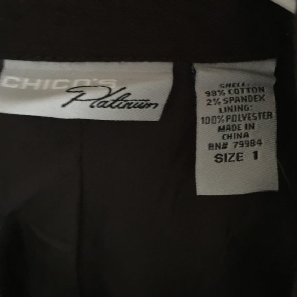 😍Chico's New wIth Tag size 1 - Picture 3 of 4