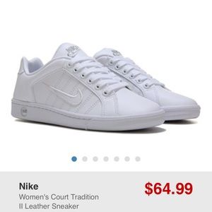 Nike white sneakers