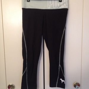 Pastel green PINK capris