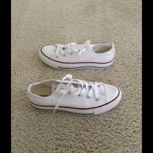 White converse all star shoes
