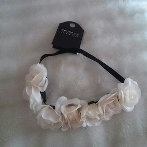 Flower crown headband