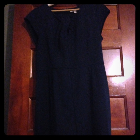 Navy blue Banana Republic shift dress