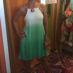 Sun dress 100% cotton.