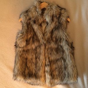 Michael Kors Faux Fur Vest