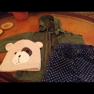 Jacket, pants and hat bundle for 12-24 months old