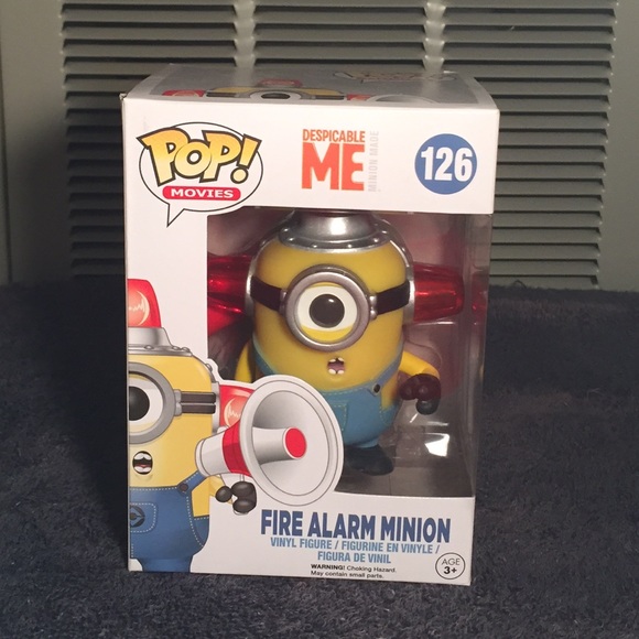 FIRE ALARM MINION FUNKO POP