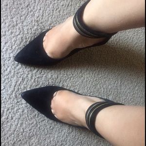 Black heels— sold