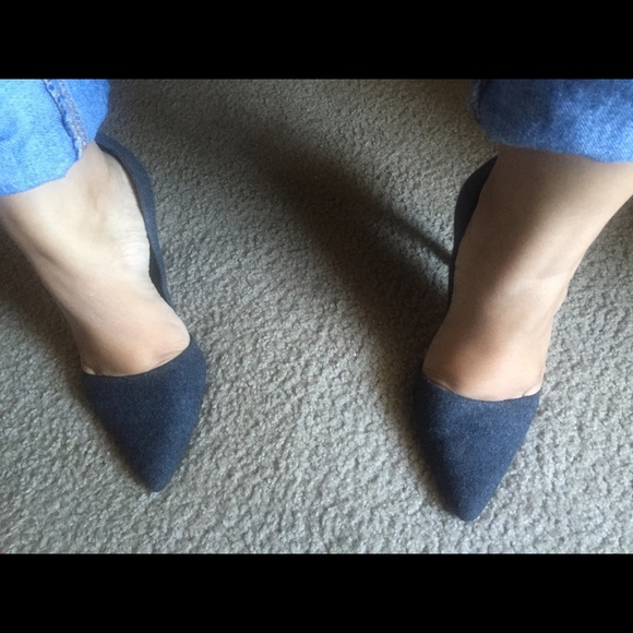 Grey heels