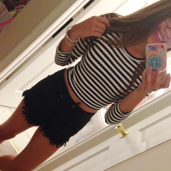 🌸trade🌸A&F long sleeve crop top